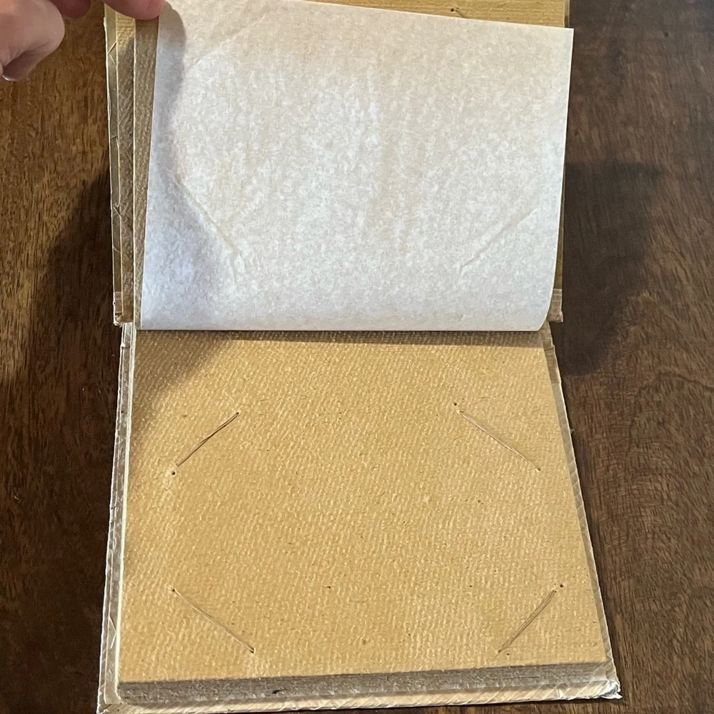 NEW Rustic Organic Handmade Natural Materials Photo Album Fits 20 4x6